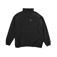 Packable Oversized Windbreaker - Black