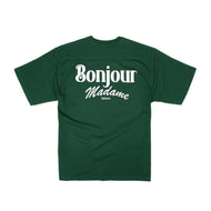 Bonjour Madame Basic Tee - Forest Green