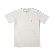 Eley Pouch Pocket T-Shirt - Off White