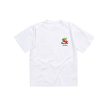 Load image into Gallery viewer, Bonjour Madame Raspberry Tee  - White