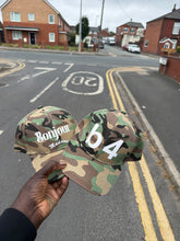 Load image into Gallery viewer, B4 basics camouflage wash 5 panel cap