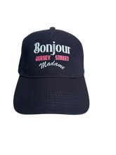 Load image into Gallery viewer, Bonjour Madame x jersey Street Social navy &amp; pink Cap