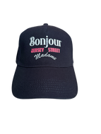 Bonjour Madame x jersey Street Social navy & pink Cap