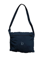 Bonjour Madame water resistant recovery jacket in black with white  print