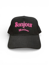 Load image into Gallery viewer, Bonjour Madame  pink heart cap