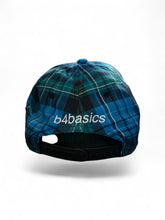 Load image into Gallery viewer, B4basics Highland Green &amp; Navy check cap