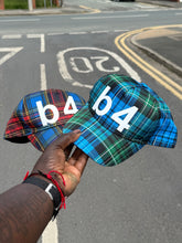 Load image into Gallery viewer, B4basics Highland Green &amp; Navy check cap