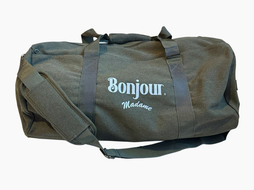 Vintage Military Green barrel bag