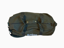 Load image into Gallery viewer, Vintage Military Green barrel bag