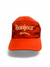 Load image into Gallery viewer, Bonjour Madame  limited edition running cap in tango orange