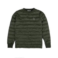 Crewneck Padded Jacket - Khaki
