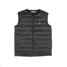 Load image into Gallery viewer, Crew Neck Packable Gilet - Black