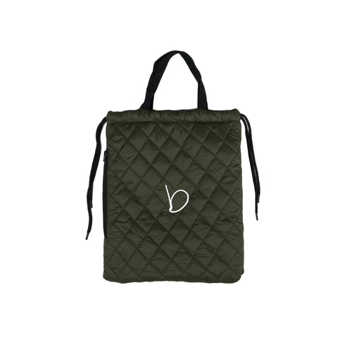 Quilted Bag - Khaki
