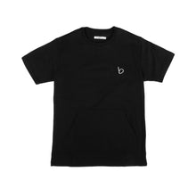 Load image into Gallery viewer, Eley Pouch pocket T-Shirt - Black