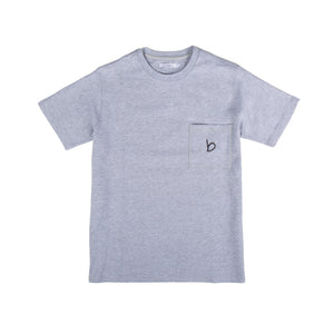 Foulkes Pocket T-shirt - Grey Marl