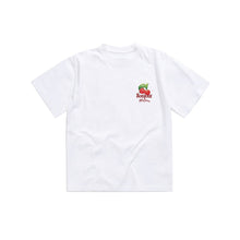 Load image into Gallery viewer, Bonjour Madame Raspberry Tee  - White