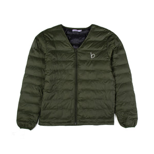 V-Neck Zip jacket - Khaki